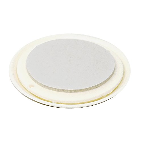 SBS Türpuffer Wandpuffer Ø 40 mm weiß Menge wählbar – 12 Stück - 2