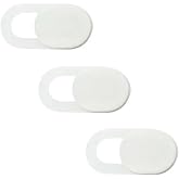 Ayex Web Kamerası Kapağı, Webcam Cover, Notebook, Laptop, Macbook, Telefon, Tablet İ&ccedil;in Kamera Kapatıcı, Gizleyici Beyaz (3 A