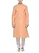RG Designers Peach & White Full Sleeves Kurta & Pyjama Set For Men RS.1799.00