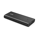 Anker PowerCore+ 26800mAh Premium Externer Akku mit Quick Charge 3.0 (Aluminium 3-Port Powerbank mit hoher Kapazität) [2X schneller wiederaufladbar]