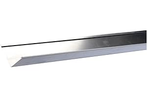 BRICO-TOITURE Bande de noue ZINC - 2M - Dimension du profilé 250 mm