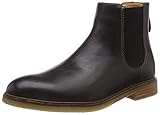 botas sendra hombre rebajas cuero Clarks Clarkdale Gobi, Botas Chelsea para Hombre, Negro (Black Leather), 41 EU
