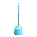Produktbild Kumkey Multicolor WC-Bürste und Halter Toilettenbürste Kunststoff Innen Ecke Toilette Reinigungsbürste Wandmontage WC-Garnitur Badezimmer Reinigungs Werkzeuge (Blau)