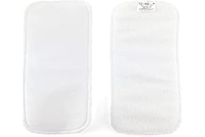 2 renforts d'absorption Hamac en Microfibre pour couche lavable - réutilisable - Taille unique