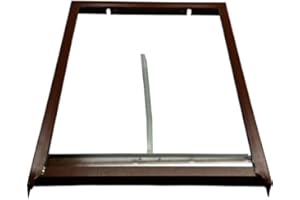 LUXTIG Ricambio Lucernario - Vetro e telaio di ricambio- cm 45x60 TEMPER K20T