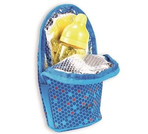Difrax Insulated Baby Bottle Holder Thermal bag (BLUE)