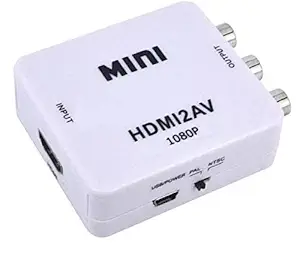 Posh Mini HDMI2AV UP Scaler 1080P HD Video Converter Media Streaming Device