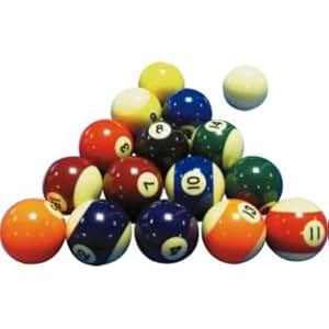 48 mm Billardkugeln-set, Dieses schöne set, spots and stripes, 48 mm ...