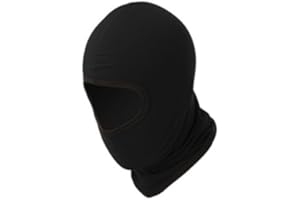 GEAR© Cagoule Police 1 Trou Noir Commando Intervention Black Panther - Swat - GIGN - Raid - Forces spéciales - Taille Unique - Airsoft - Paintball - Ski - Snow - Surf - Montagne - Outdoor