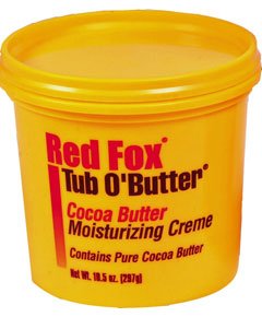 Red Fox Tub O Butter Cocoa Butter Moisturizing Cre