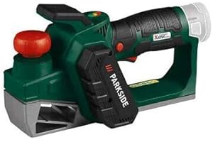 KOMPERNASS Raboteuse sans fil Parkside x Team PHA 12 B2 Unité nue - Pile NON incluse. Livré avec un moteur sans balais à 2 lames. Série 12 V 14500 tr/min