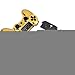 Produktbild NITRIP ABS Beschichtung Griff Shell Schutzhülle für Game Handle Gamepad für PS4 Old 2.0 Version(Gold)