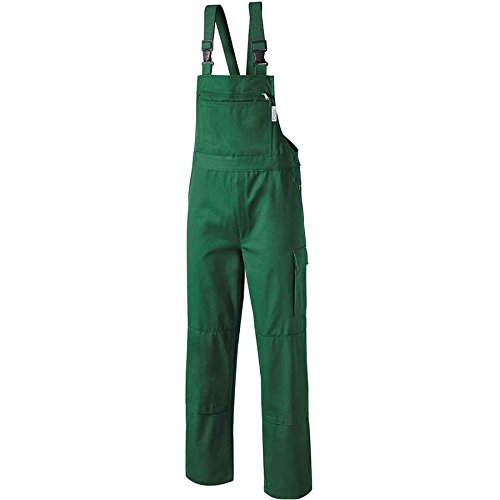 PIONIER WORKWEAR Herren Latzhose Cotton Pure in grün (Art.-Nr. 9493)