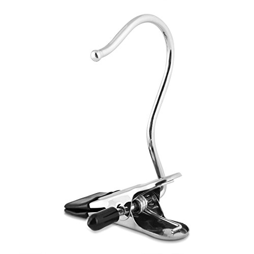 VENKON – Set 20 Clips Universal Antirutsch Klammern aus Metall mit Haken für Aufbewahrung & Befestigung - 7