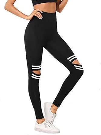 knee cut track pants