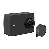 xiaomi yi 2 4k action camera amazon La tapa de la caja protectora de silicona se coloca alrededor de la cámara de forma segura con el fin de proteger la cámara de golpes e impactos.