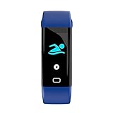 Mann Frau Wasserdichte Smart Watch Mehrsprachige Schrittzähler Informationen Drücken Herzfrequenz-Blutdruckmessgerät Armbanduhr
