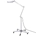 Produktbild Cocoarm 5X LED Lupenleuchte Kosmetik Arbeitsplatzlampe mit rollstativ Lupenlampe verstellbare Schwenkarm für Skincare Kosmetiksalons Praxen Bastler
