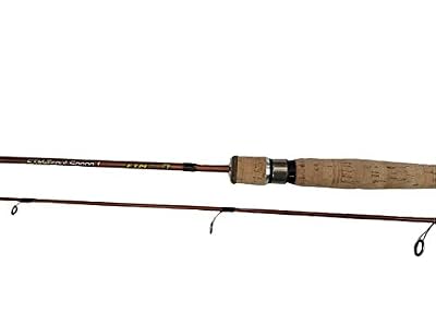 FTM Cuillère à Truite pour pêche à la Truite 1 - Canne à pêche à la Truite ou pêche Ultra légère - Longueur 1,8 m - Pédalier : 1-5,5 g