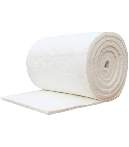 Isolant En Fibre De Céramique – 500x300x25 Mm, Résiste Jusqu'à 1400°C, Ignifuge, Pour Fours, Poêles, Fonderies - 11