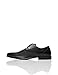 FIND Herren Amos Textured Derby Schnürhalbschuhe, Schwarz (Black), 46 EU