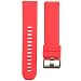 Produktbild non-brand gazechimp Ersatz Uhrarmband Unisex Silicagel Uhrenarmband Weichgummi Armbanduhr Strap für Garmin Vivoactive Smartarmband - Rot