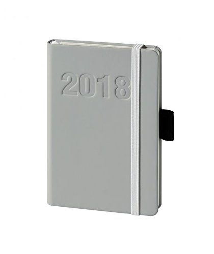 Preisvergleich Produktbild Buchkalender Vbook 1 Woche 2 Seiten A6, grau