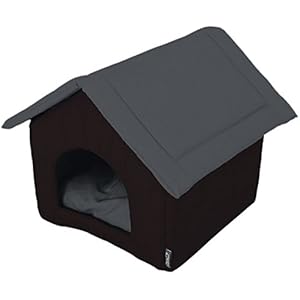 FREUND Komfort 6cou221gr Pagode Haus für Katzen zweifarbig 47x 39x 42cm