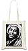 Produktbild Bob Marley Porträt Portrait Custom Printed Tote Bag| 100% Soft Cotton| Natural Color & Eco-Friendly| Unique, Re-Usable & Stylish Handbag For Every Day Use| Custom Shoulder Bags By Bob