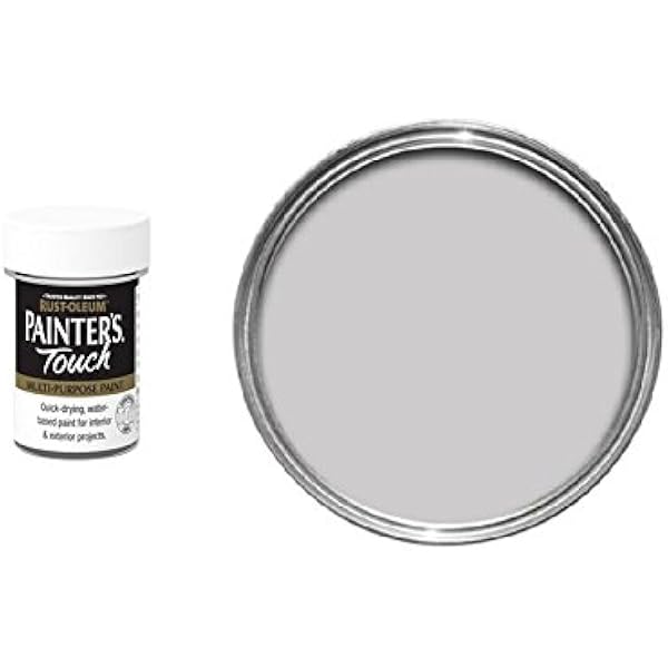 rust oleum painters touch metallic silver