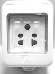 C&S Electric Water Proof Box 2M with One 6A Socket