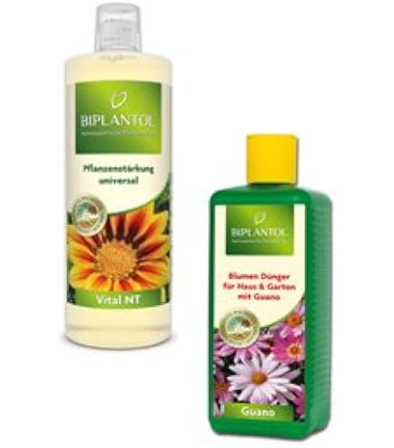 BIPLANTOL Vital NT Konzentrat 10 L  Pflanzenstrkungsmittel fr  Zimmerpflanzen, Gartenpflanzen, Balkonpflanzen & Kbelpflanzen, sowie  Bume, natrlich, bienenfreundlich, untersttzt Wachstum : Amazon.de: Garten