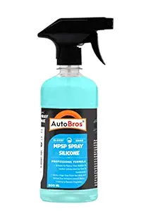 Auto Bros MPSP Spray Polish 500 ml - Tyres | Plastic | Vinyl | Rubber & Leather Polish | Non Sticky | High Gloss |