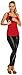 Happy Mama. Women's Maternity Nursing Top Stretch Sleeveless Tunic 10-18. 371p (Red, 12)
