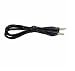 Produktbild C63 HQ Stoff geflochten Kopfhörer Jack Kabel [schwarz] – Stereo-Klinkenstecker 3,5 mm auf Stereo-Klinkenstecker 3,5 mm Premium Qualität