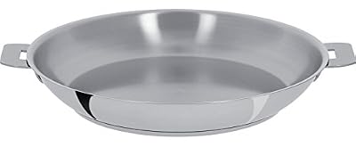 Cristel - P24Q- Poêle inox 24cm sans poignée amovible - Collection Mutine.