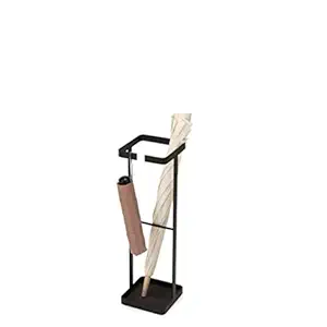 INDIAN DECOR Umbrella Rack Lobby Stand (15x15x49 cm, Black)