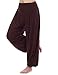 Produktbild HOEREV Super weiche Modal Spandex Harem Yoga Pilates Hosen, Gr.-X-Large,Kaffee