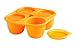 Price comparison product image Mastrad 280 ml Babypods Plus 4-Lids, Orange