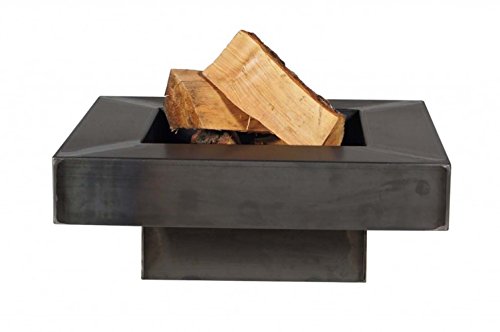 FARMCOOK Feuerschale PAN-5 Stahl unbehandelt in drei Größen (80x80x22 cm) - 2