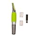 inkint Micro Touch Nose Ear Face Neck Eyebrow Sideburns Hair Bikini Line Trimmer Shaver Clipper With LED Light and Rubber Non-slip Grip