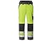 Price comparison product image Snickers 36395558112 Size 112 Class 2 High-Vis Winter Trousers - Orange/Steel Grey