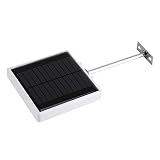 Zerodis Luces de seguridad solar, lámpara de luz de montaje en pared...