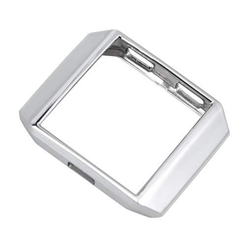 Preisvergleich Produktbild Hemobllo Stoßfest und bruchsicherer Uhrengehäuse-Schutzüberzug Schutzhülle für TPU-Schutzhülle für Fitbit Ionic (Silber)