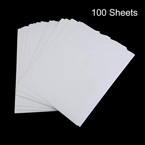 100 PCS A4 Sublimation Print Paper for Polyester Cotton T-Shirt Iron On Transfer Paper Heat Printing Transfer Accessories