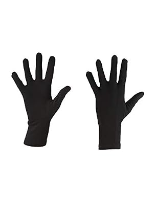 Icebreaker Adult Oasis Glove Liners Gants Mixte, Noir, FR (Taille Fabricant : XS)