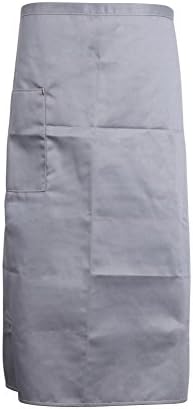 IBLUELOVER Chef Waist Half Aprons For Women Men With Pocket Cleaning Supplies Kitchen Cooking Craft Baking BBQ Restaurant Waiter Butchers Half Apron Household Cooks Apron Polycotton Unisex