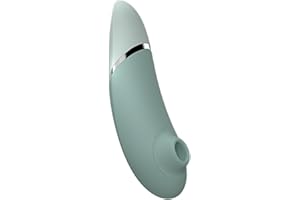 Womanizer Next Estimulador de clítoris 3D Pleasure Air – Vibrador de Succión para Mujeres – Juguete Succionador del Clítoris con 14 niveles de Intensidad – Resistente al Agua – Recargable - Verde