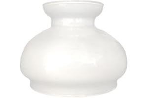 LATIENDADEELECTRICIDAD Tulipa de cristal quinqué MONET opal brillo 9x12 apertura 10cm