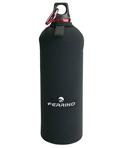 Ferrino, Neo Drink, Borraccia con Tracolla, Unisex, Rosso